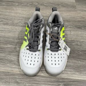 Adidas Kids Sneakers - White and Neon Green